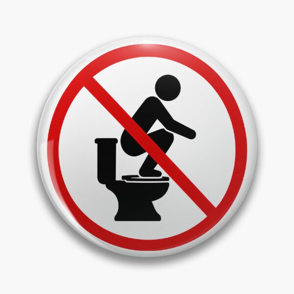 Item preview, Funny No Toilet Surfing Sign designed and sold by MonkiFlipp.