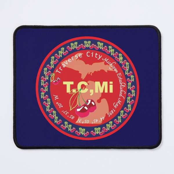 Item preview, Traverse City Established 1895 | Cherry Country Artwork designed and sold by FreshWaterWares.