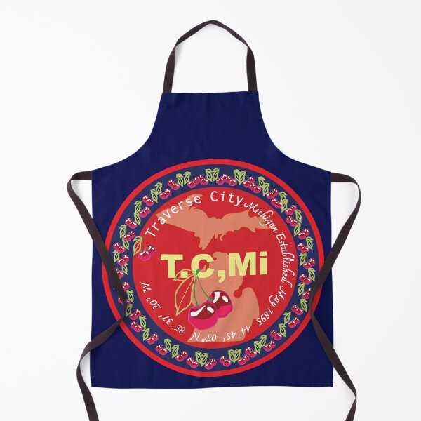 Item preview, Traverse City Established 1895 | Cherry Country Artwork designed and sold by FreshWaterWares.