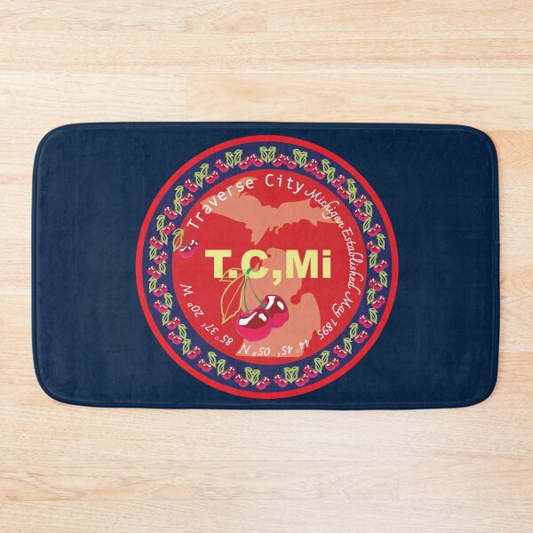 Item preview, Traverse City Established 1895 | Cherry Country Artwork designed and sold by FreshWaterWares.