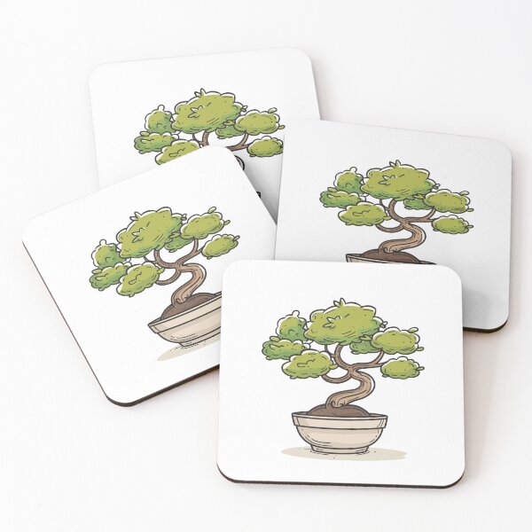 Item preview, Twisted Serenity Bonsai Tree Zen Art designed and sold by T-shirts for hot people .