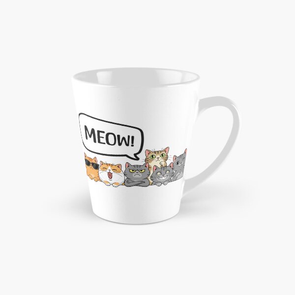 Item preview, Funny Meow Cats | Cute Cartoon Cat Squad designed and sold by bloombyomnia.