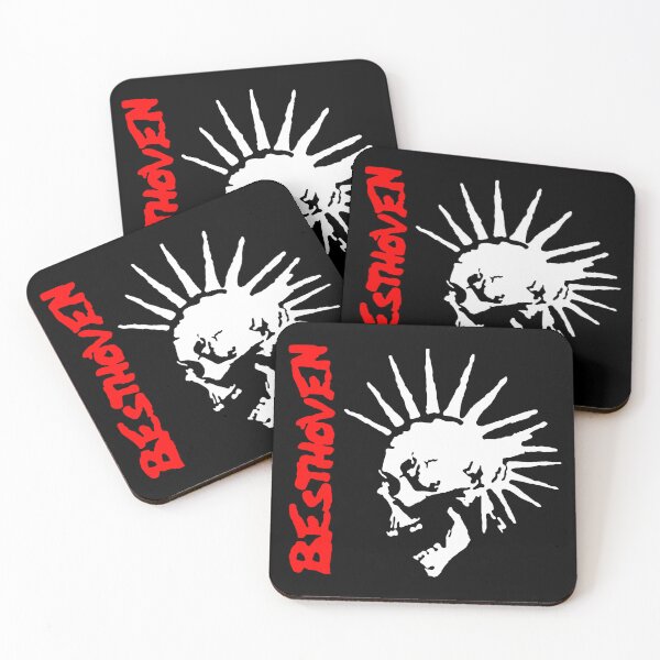 Item preview, Red Typography Crust Punk designed and sold by nerdyygraphic.
