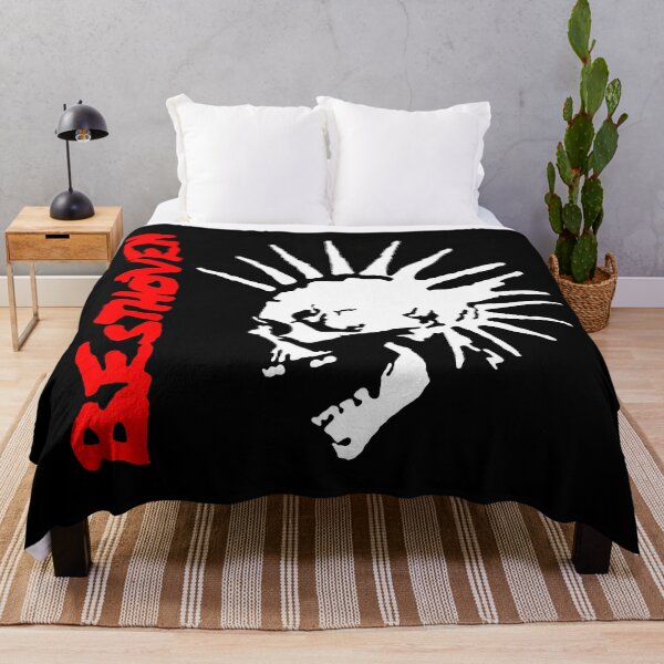 Item preview, Red Typography Crust Punk designed and sold by nerdyygraphic.
