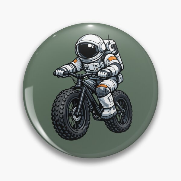 Item preview, Astronaut On Fat Bike designed and sold by BROHLine Studio.