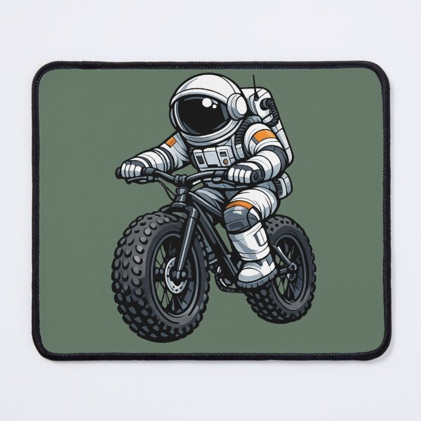 Item preview, Astronaut On Fat Bike designed and sold by BROHLine Studio.