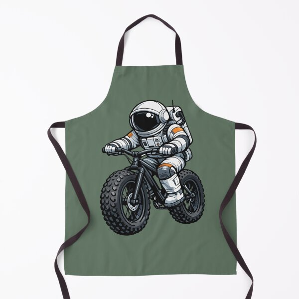 Item preview, Astronaut On Fat Bike designed and sold by BROHLine Studio.