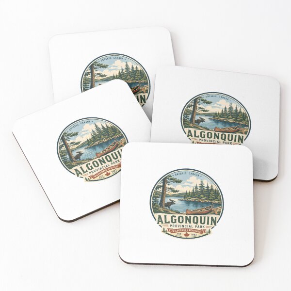 Item preview, Algonquin Provincial Park Ontario, Canada Wilderness Heritage Est. 1893 Outdoor Travel Explorer designed and sold by Simsimah26Parks.