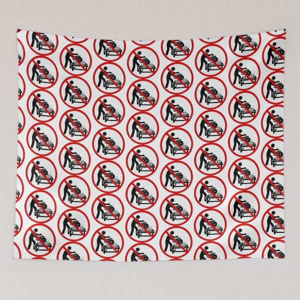 Item preview, Funny No Chainsaw Pizza Sign designed and sold by MonkiFlipp.