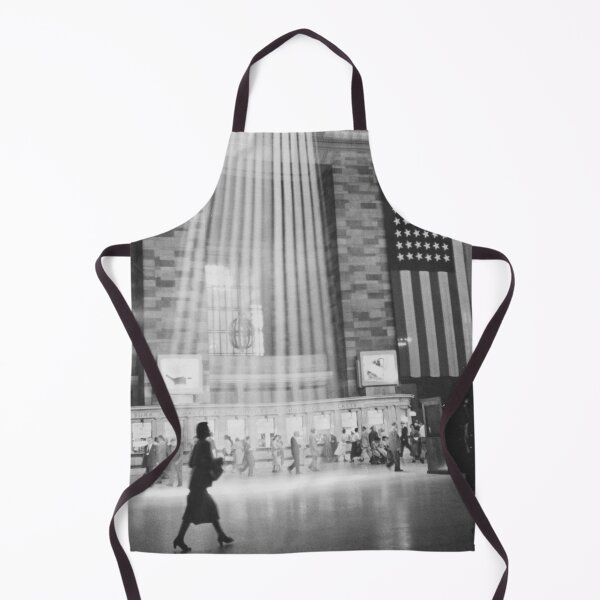 Item preview, Sunbeams, Grand Central Terminal New York City black and white vintage photograph designed and sold by Astrid Arkhangelsky.