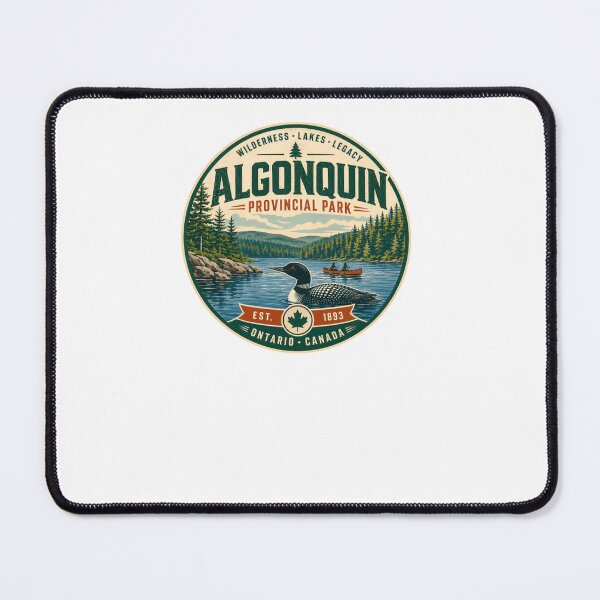 Item preview, Wilderness Lakes Legacy Algonquin Provincial Park Est. 1893 Ontario Canada Outdoors Nature Travel Souvenir designed and sold by Simsimah26Parks.