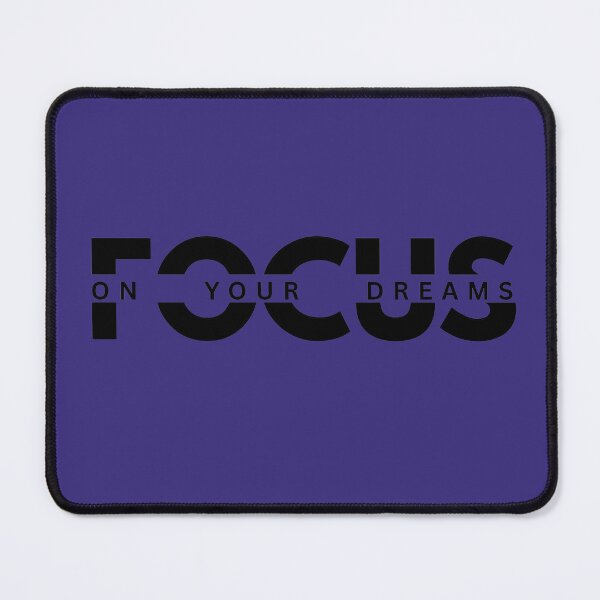 Item preview, Focus on Your Dreams | Minimalist Motivational Typography Design designed and sold by Rush2Buy.