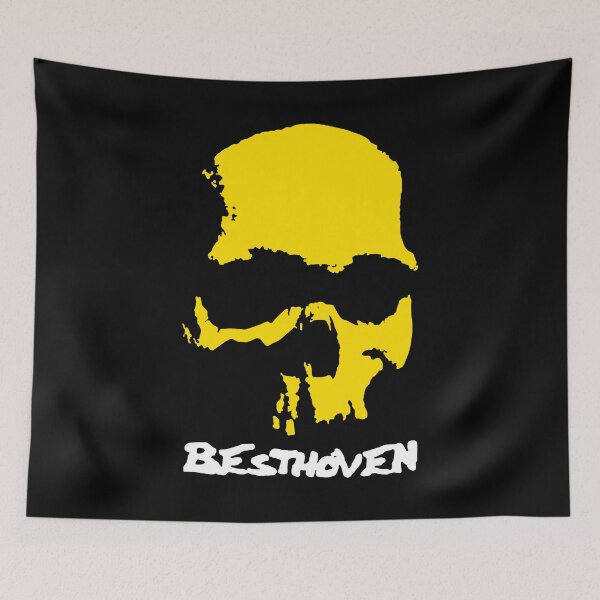 Item preview, Yellow Skull Raw Punk designed and sold by nerdyygraphic.