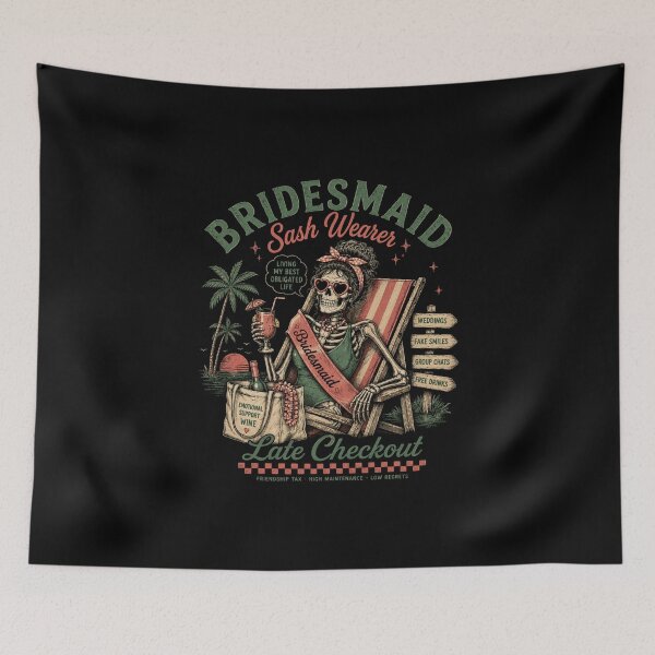 Item preview, Bridesmaid sash wearer designed and sold by Peerless-Prime.