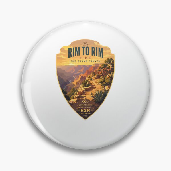 Item preview, The Rim To Rim Hike The Grand Canyon National Park R2R 24.5 Miles Hiker Adventure Souvenir designed and sold by Simsimah26Parks.