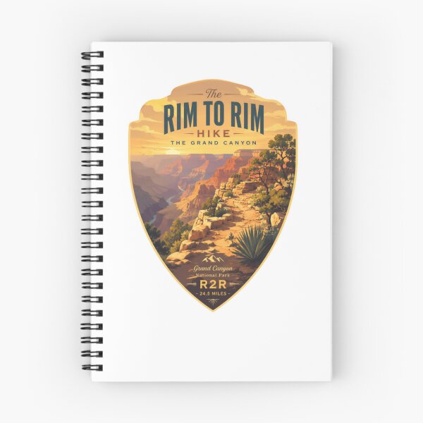 Item preview, The Rim To Rim Hike The Grand Canyon National Park R2R 24.5 Miles Hiker Adventure Souvenir designed and sold by Simsimah26Parks.