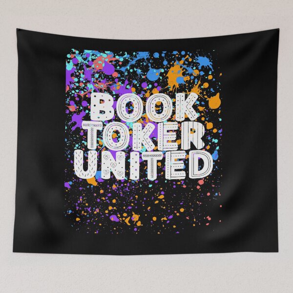 Item preview, BookToker United – Colorful Splashes of Art & Community designed and sold by lang-popart.