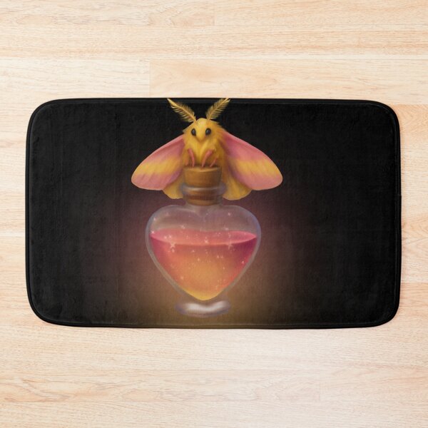Item preview, Rosy maple moth designed and sold by NoNamesArtwork.