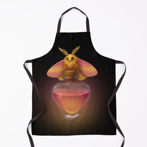 Item preview, Rosy maple moth designed and sold by NoNamesArtwork.