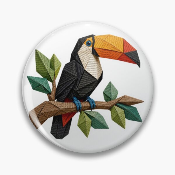 Item preview, Origami Toucan Bird on Branch designed and sold by Snurly.
