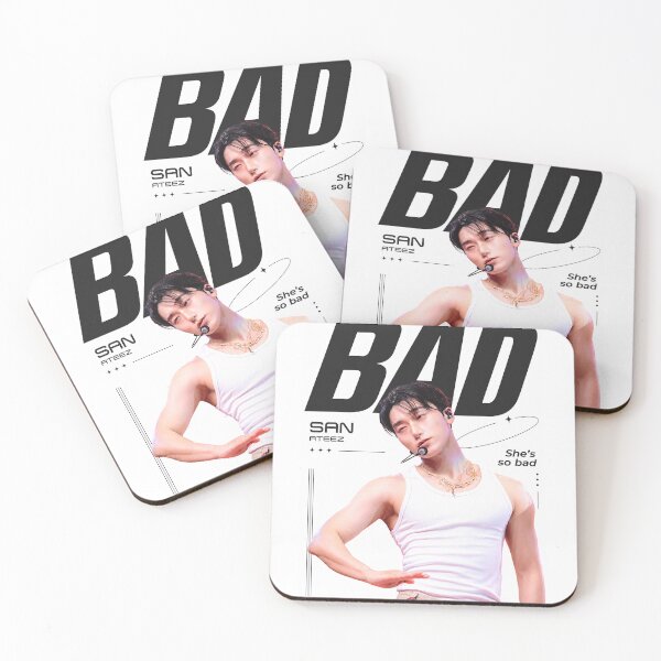 Item preview,  ATEEZ choi san BAD GOLDEN HOUR  Part.5 kpop atiny sexy abs hot Seonghwa, Hongjoong, Yunho, Yeosang, San, Mingi, Wooyoung, Jongho 8 makes 1 team ice on my teeth answer wonderland designed and sold by SilkPajamas.