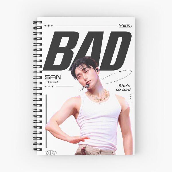 Item preview,  ATEEZ choi san BAD GOLDEN HOUR  Part.5 kpop atiny sexy abs hot Seonghwa, Hongjoong, Yunho, Yeosang, San, Mingi, Wooyoung, Jongho 8 makes 1 team ice on my teeth answer wonderland designed and sold by SilkPajamas.