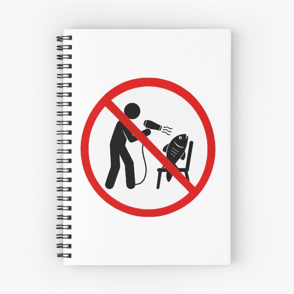 Item preview, Funny Blow Dry Fish Sign designed and sold by MonkiFlipp.