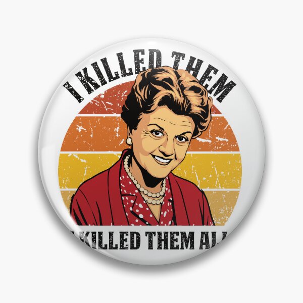 Item preview, Funny Retro Jessica Fletcher Murder She Wrote  I Killed Them All LIGHT  designed and sold by Coldink.