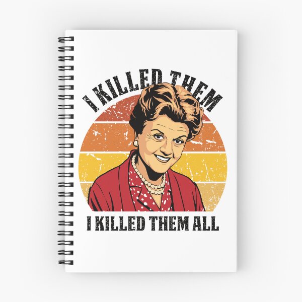 Item preview, Funny Retro Jessica Fletcher Murder She Wrote  I Killed Them All LIGHT  designed and sold by Coldink.