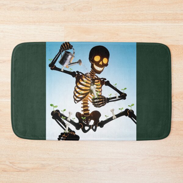 Item preview, Cute Skeleton Watering Bones designed and sold by OksArtStudio.