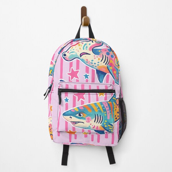 Item preview, Rainbow Hammerhead & Leopard Shark, Summer Beach Graphic Marine Life Gift designed and sold by Addictive design.