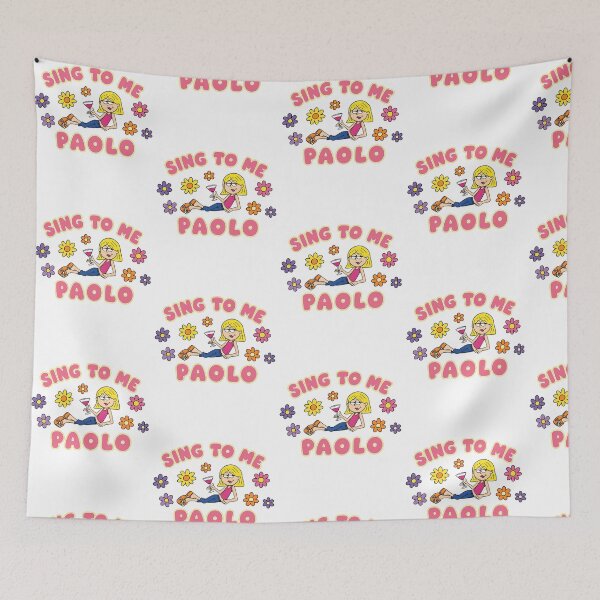 Item preview, Sing To Me Paolo Funny Y2K Pop Culture Fan designed and sold by DarylPope.