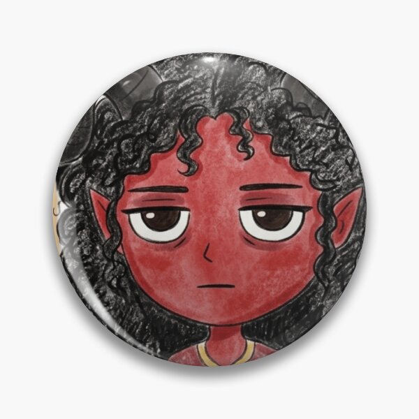 Item preview, Unamused tiefling designed and sold by The King's general goods.