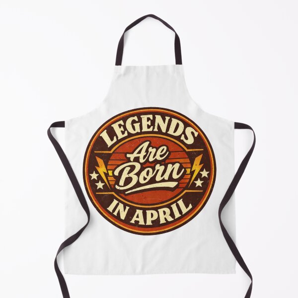 Item preview, Legends Are Born in April | Funny April Birthday Typography T-Shirt designed and sold by rushaib.