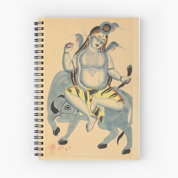 Item preview, Lord Shiva Seated on the Bull Nandin designed and sold by AnimaliaStar.