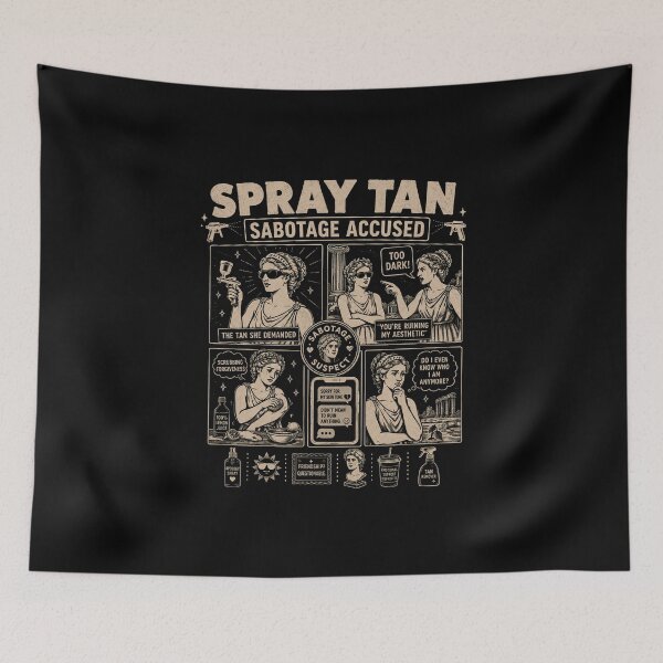Item preview, Spray tan sabotage designed and sold by Peerless-Prime.