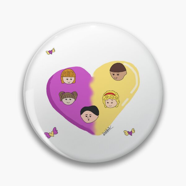 Item preview, Friends heart love Polly, Tina, Llga Schembri  designed and sold by Keddmia.