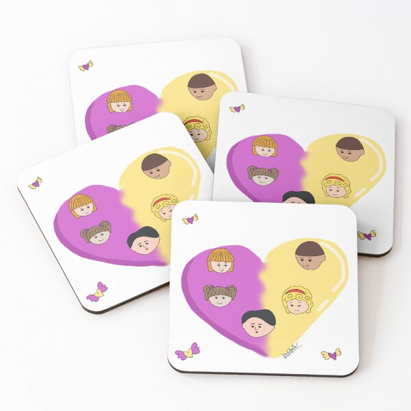 Item preview, Friends heart love Polly, Tina, Llga Schembri  designed and sold by Keddmia.