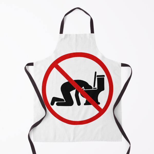 Item preview, Funny Toilet Diving Warning Sign designed and sold by MonkiFlipp.