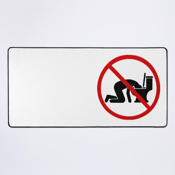 Item preview, Funny Toilet Diving Warning Sign designed and sold by MonkiFlipp.