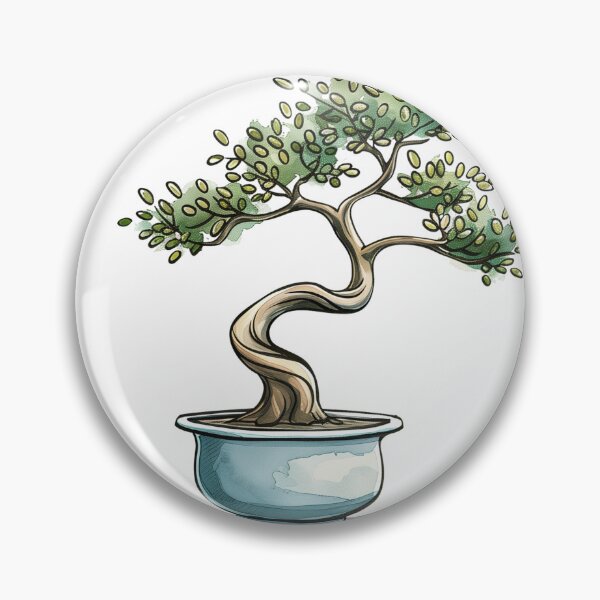 Item preview, Twisted Serenity Bonsai Tree Zen Art designed and sold by epx-av.