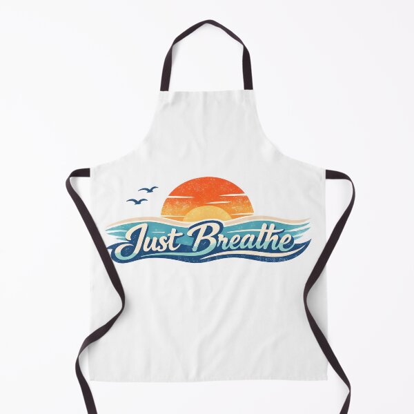 Item preview, Just Breathe Beach Sunset T-Shirt – Minimal Ocean & Sun Mindfulness Graphic Tee designed and sold by imbreath.