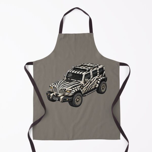 Item preview, Zebra White Adventure SUV — BV-JZW designed and sold by BROHLine Studio.