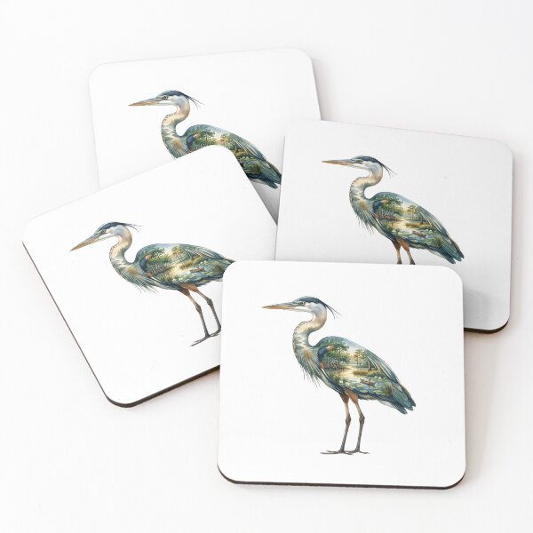 Item preview, Great Blue Heron designed and sold by Roy & Tiffany.
