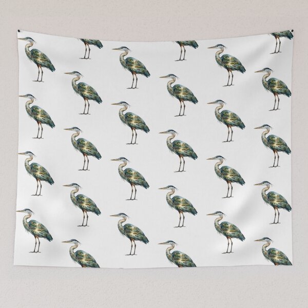 Item preview, Great Blue Heron designed and sold by Roy & Tiffany.