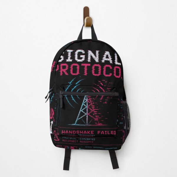 Item preview, Signal Protocol – Handshake Failed Broadcast designed and sold by JupiterGlitchEmpire.