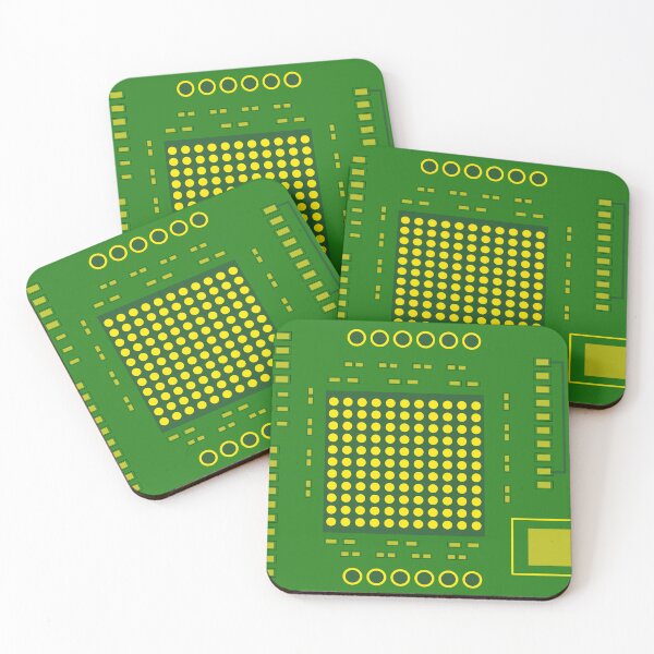Item preview, Abstract Green and Yellow Motherboard Circuit Board Design designed and sold by Ei-Ei.