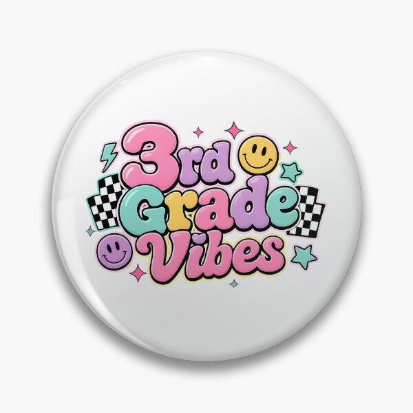 Item preview, 3rd Grade Vibes Retro Teacher T-Shirt | Cute Third Grade Teacher Back to School Gift designed and sold by FestivityFinds.