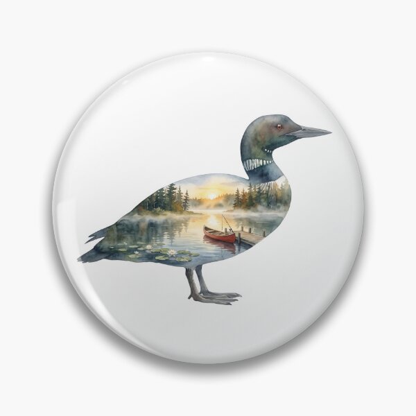 Item preview, Common Loon designed and sold by Roy & Tiffany.