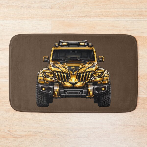 Item preview, Lion Gold Adventure SUV — BV-JLG — Front View designed and sold by BROHLine Studio.
